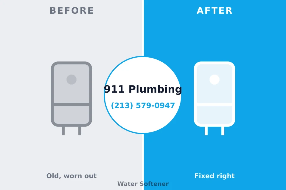 Before and after: plumbing repair Boulevard Park, WA